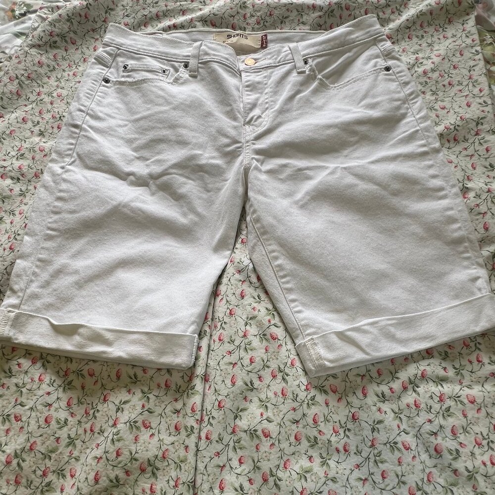 Levi's 515 Women's Denim Bermuda Style Shorts